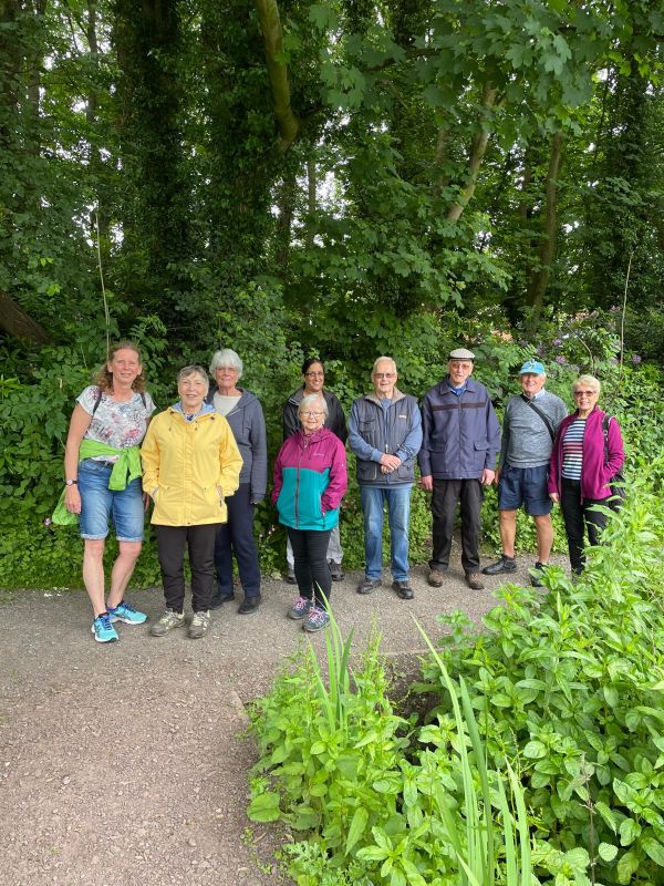 A group of walkers